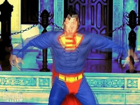 Flexing Dc Comics GIF