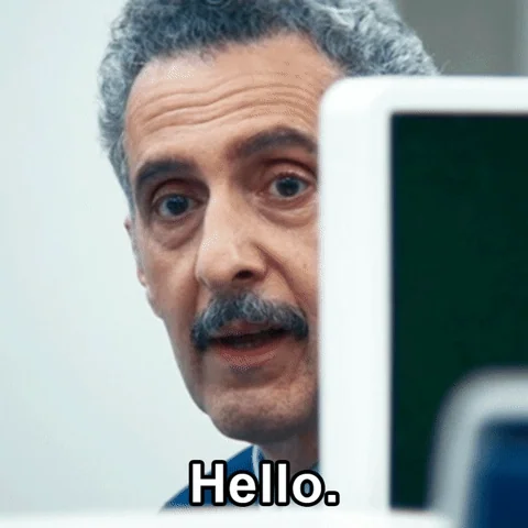 John Turturro Hello GIF
