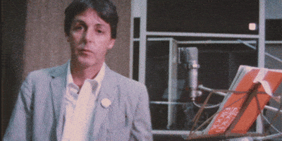80s eating GIF by Paul McCartney