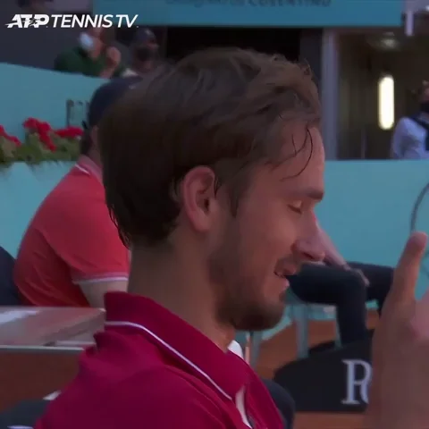 Daniil Medvedev No GIF