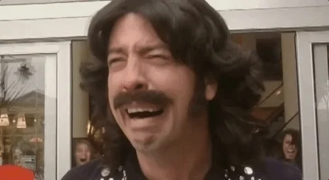 Sad Dave Grohl GIF