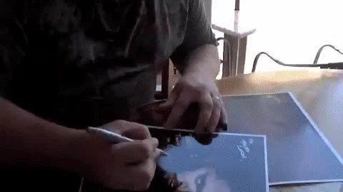celebrity signing GIF