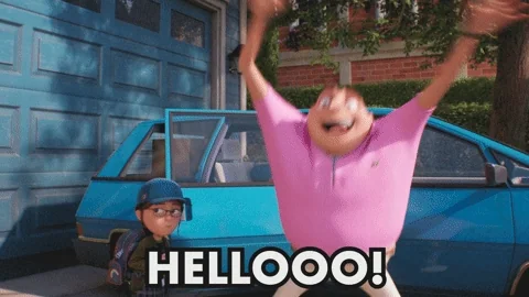 Despicable Me Hello GIF