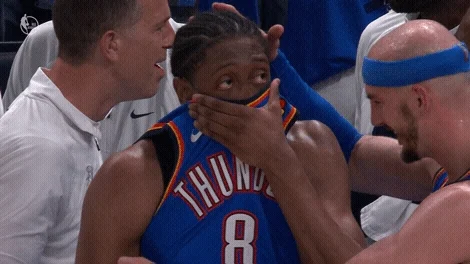 Oklahoma City Thunder Tears GIF