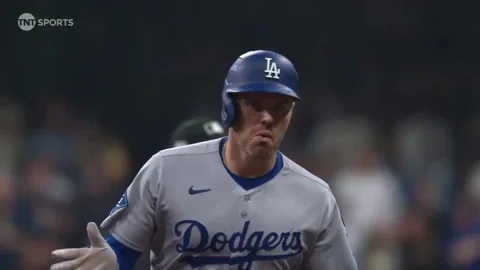Home Run Dodgers GIF
