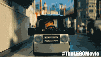 the lego movie singing GIF