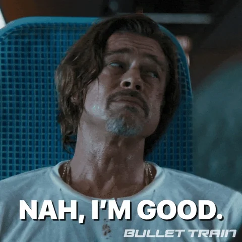 Im Good Brad Pitt GIF