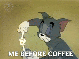 Tired Tom And Jerry GIF by Death Wish Coffee