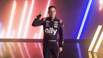 Alex Bowman Fist Pump GIF by NASCAR