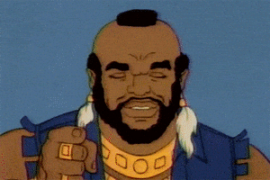 Mr T 80S GIF