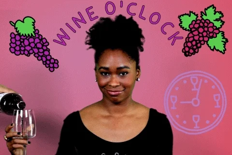 Happy Hour Wine GIF