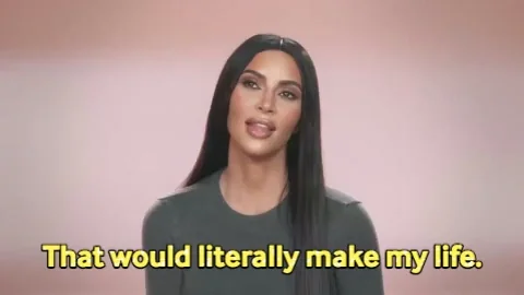 Kim Kardashian Life GIF