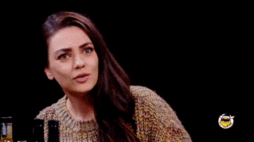 Mila Kunis Hot Ones GIF by First We Feast