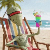 Cheers Beach GIF by Lonely Aliens