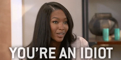 Mad Naomi Campbell GIF