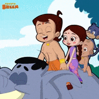 Friends GIF by Chhota Bheem