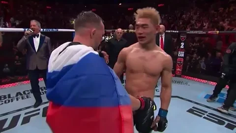 Mixed Martial Arts Hug GIF