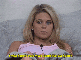 disinterested big brother GIF