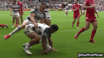 Celebrate Rugby League GIF by Hull FC