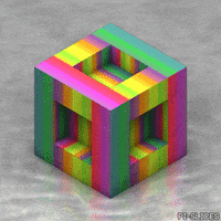 loop rainbow GIF by Pi-Slices