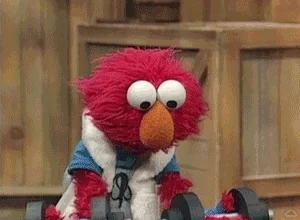 Sesame Street Workout GIF
