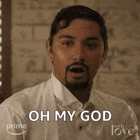 Oh My God Wow GIF by Amazon Prime Video