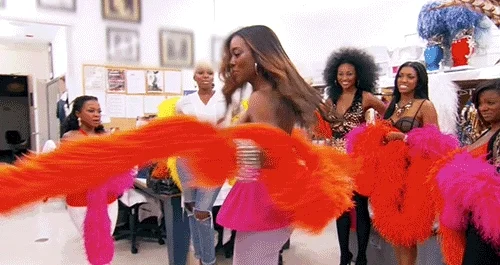 real housewives dancing GIF
