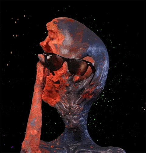 Extra Terrestrial Sunglasses GIF