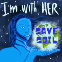 Climate Change Day GIF by Save Soil - Art For Soil