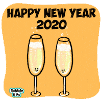 Happy New Year GIF by Bobble