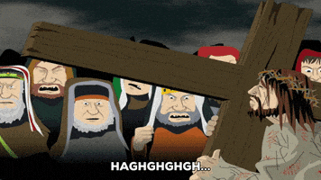 jesus cross GIF by South Park 