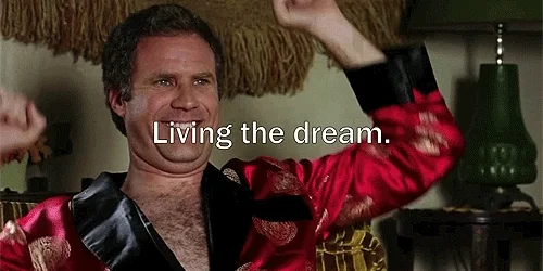 will ferrell dream GIF