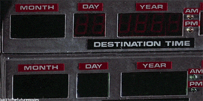 back to the future GIF