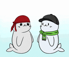 Big Eyes Fun GIF by Sappy Seals Community