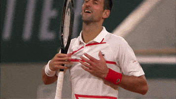 Happy France GIF by Roland-Garros