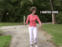 Fart Prancing GIF