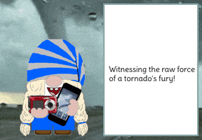 Heavy Rain Gnome GIF