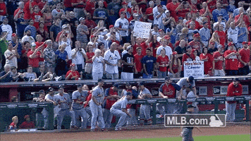 celebration love GIF by MLB