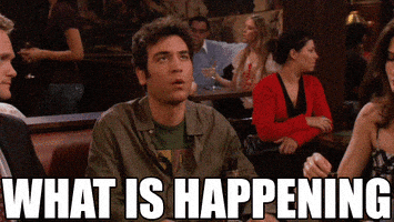 what is happening how i met your mother GIF