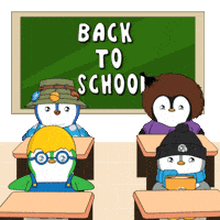 Learn Back To School GIF by Pudgy Penguins