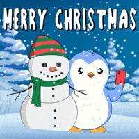 Happy Merry Christmas GIF by Pudgy Penguins