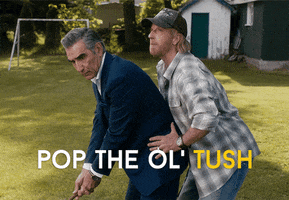 Schitts Creek Hug GIF by CBC