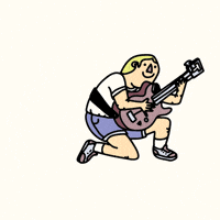 Rock Jamming GIF by joelkirschenbaum Rock Jamming GIF by joelkirschenbaum
