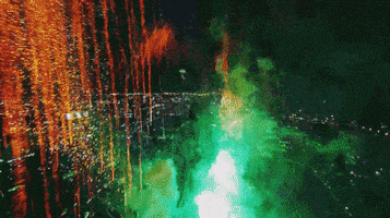 fireworks flying GIF