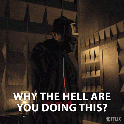 Why The Hell GIF by NETFLIX