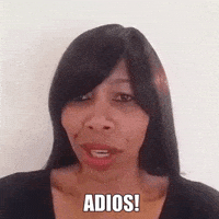 Bye Bye Goodbye GIF by Dr. Donna Thomas Rodgers