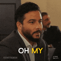 Oh My God Omg GIF by Schitt's Creek