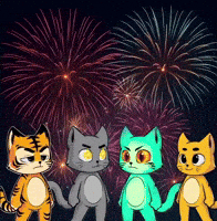 Independence Day Fireworks GIF by Hero Galaxy NFT