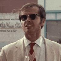jack nicholson drinking GIF
