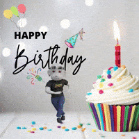Happy Birthday Gif GIF by Zhot